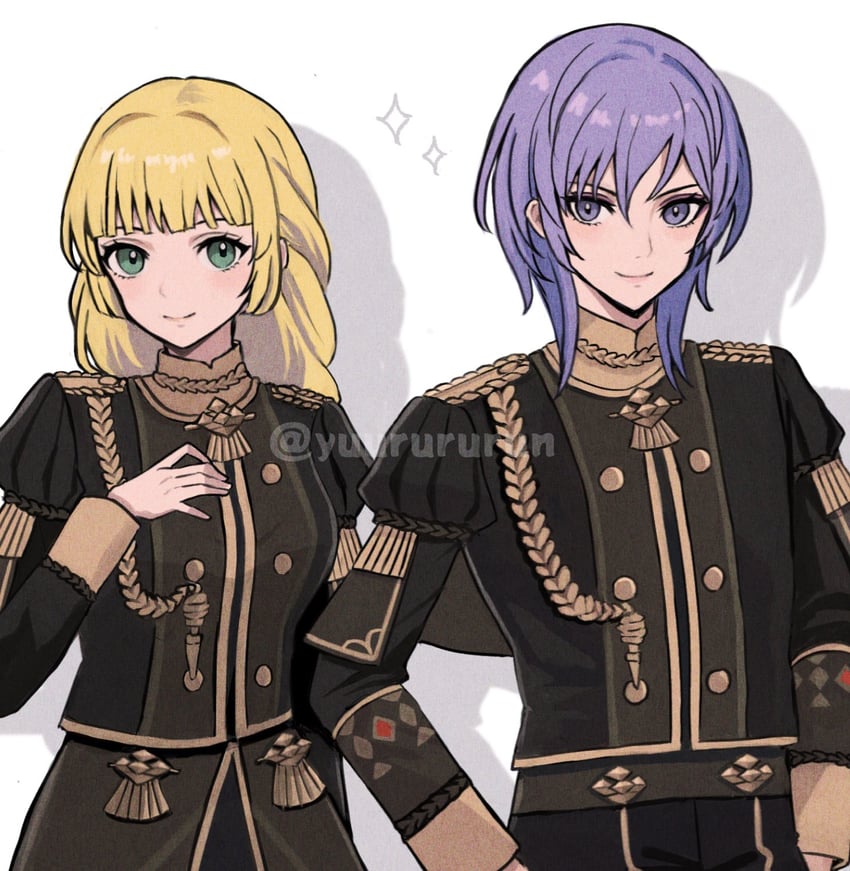 ingrid brandl galatea and yuri leclerc (fire emblem and 1 more) drawn by yuurururun