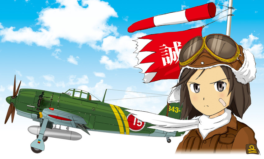 kanno naoe and kanno naoshi (world witches series and 2 more) drawn by squadron