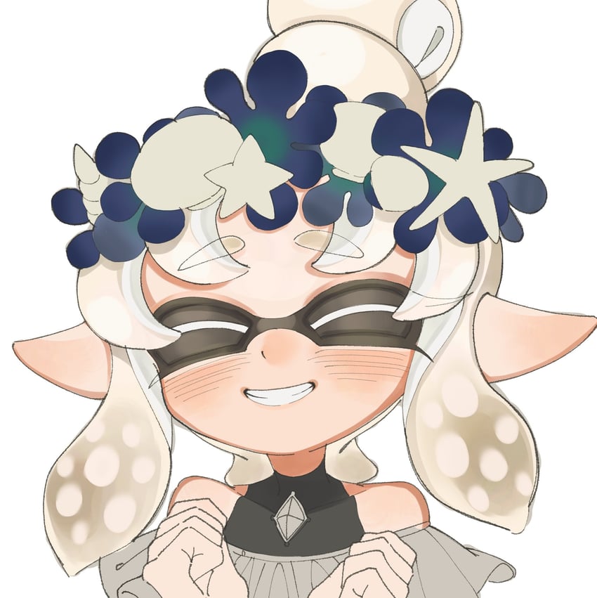 inkling player character and inkling girl (splatoon and 1 more) drawn by lemo_(lemo_4)