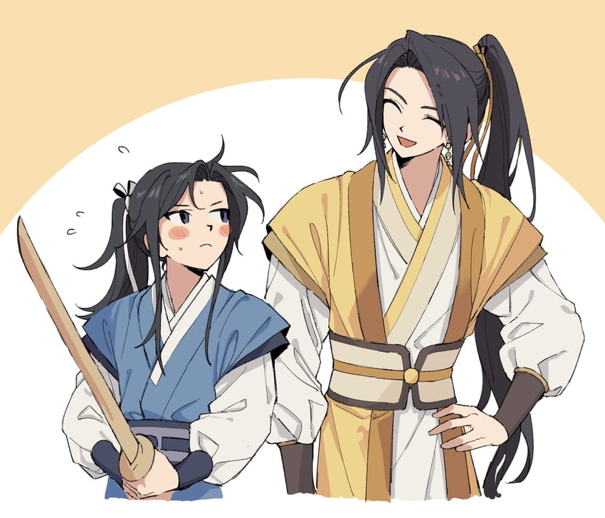 zaha and seo geom (jinhongi) drawn by bibi_(p_pp8888)
