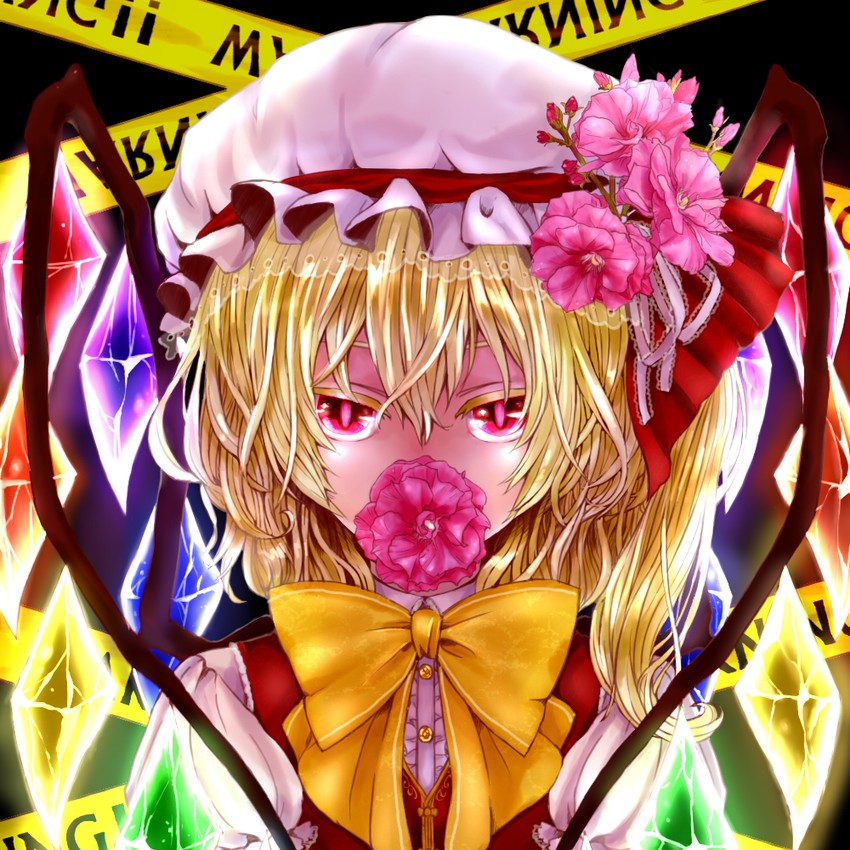 flandre scarlet (touhou) drawn by ameya_nihachi