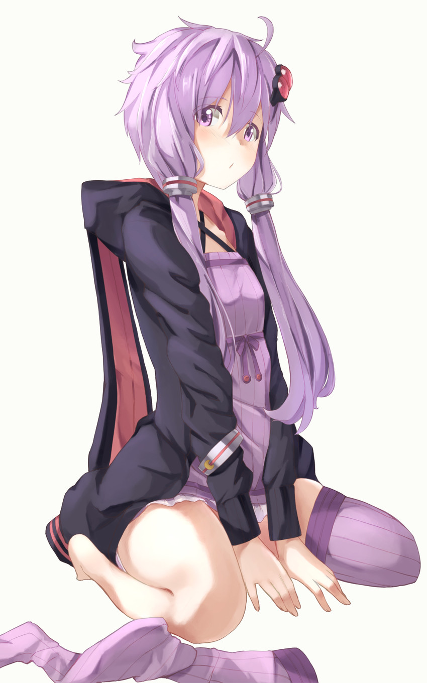yuzuki yukari (vocaloid and 1 more) drawn by kanzen_bouon