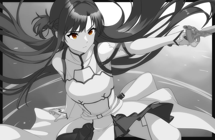 asuna (sword art online) drawn by indy_k