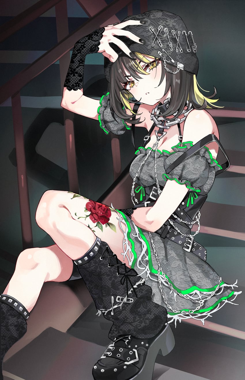 ikaruga luca (idolmaster and 2 more) drawn by kunikune