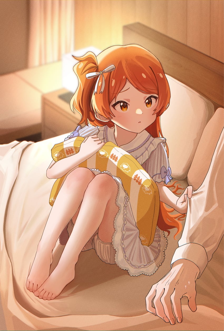producer and ogami tamaki (idolmaster and 2 more) drawn by cabbage_(chlehd2239)