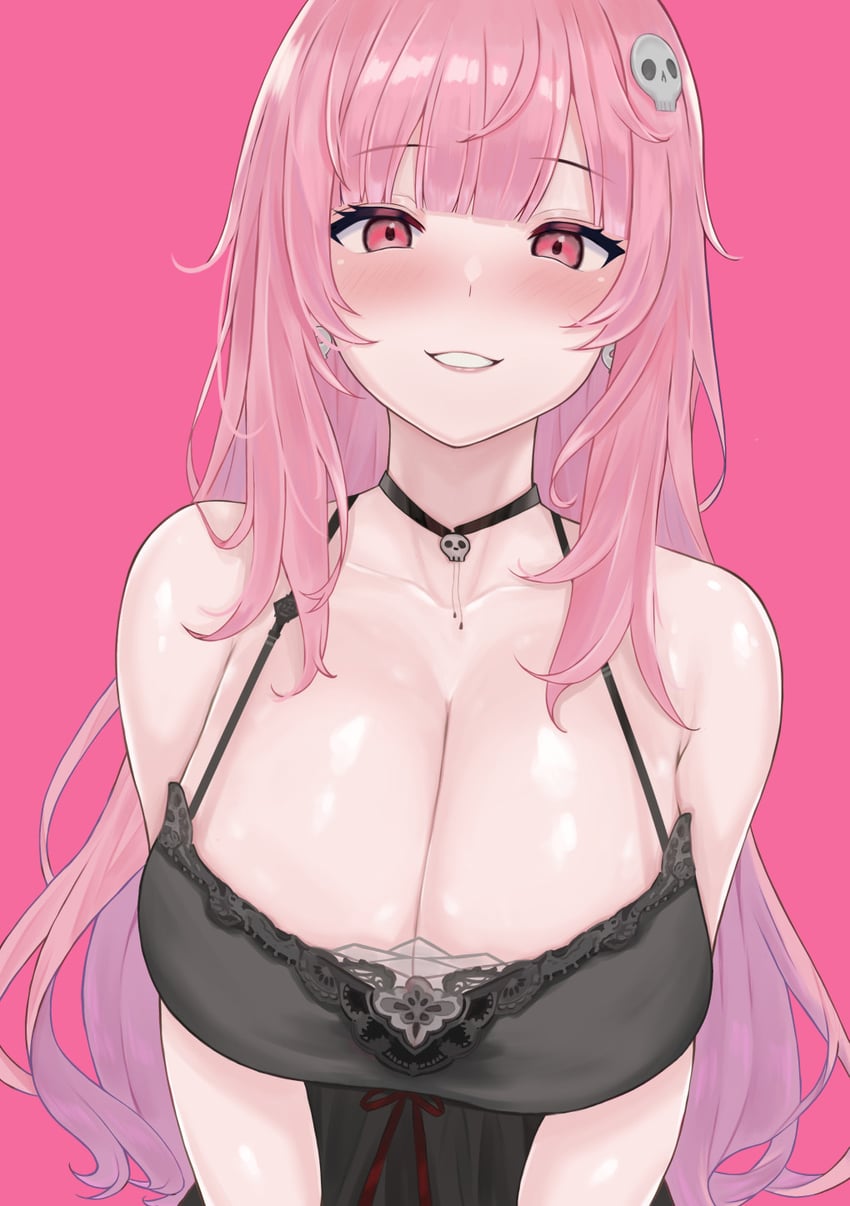 mori calliope (hololive and 1 more) drawn by wennananyan