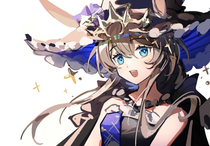 amiya (arknights and 1 more) drawn by umie_(iowae)
