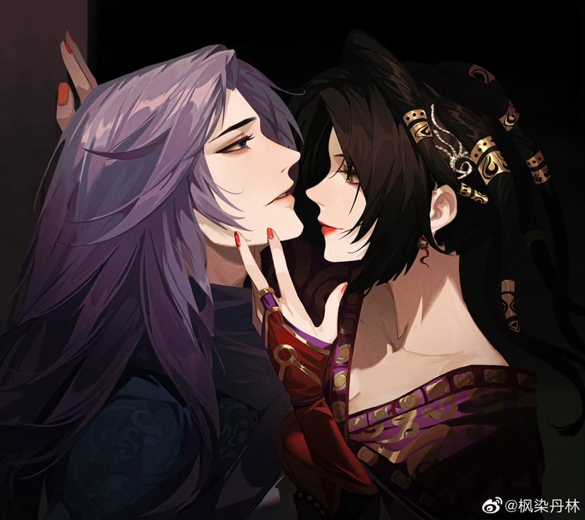 chi lian and baifeng (qinshi mingyue) drawn by feng_ran_dan_lin