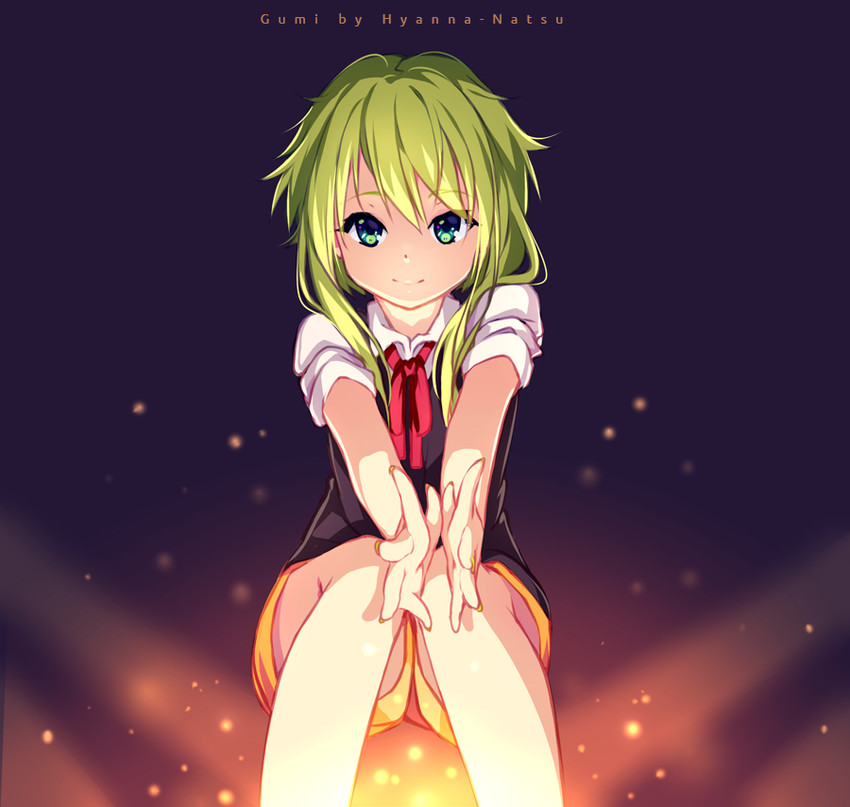 gumi (vocaloid) drawn by hyanna-natsu