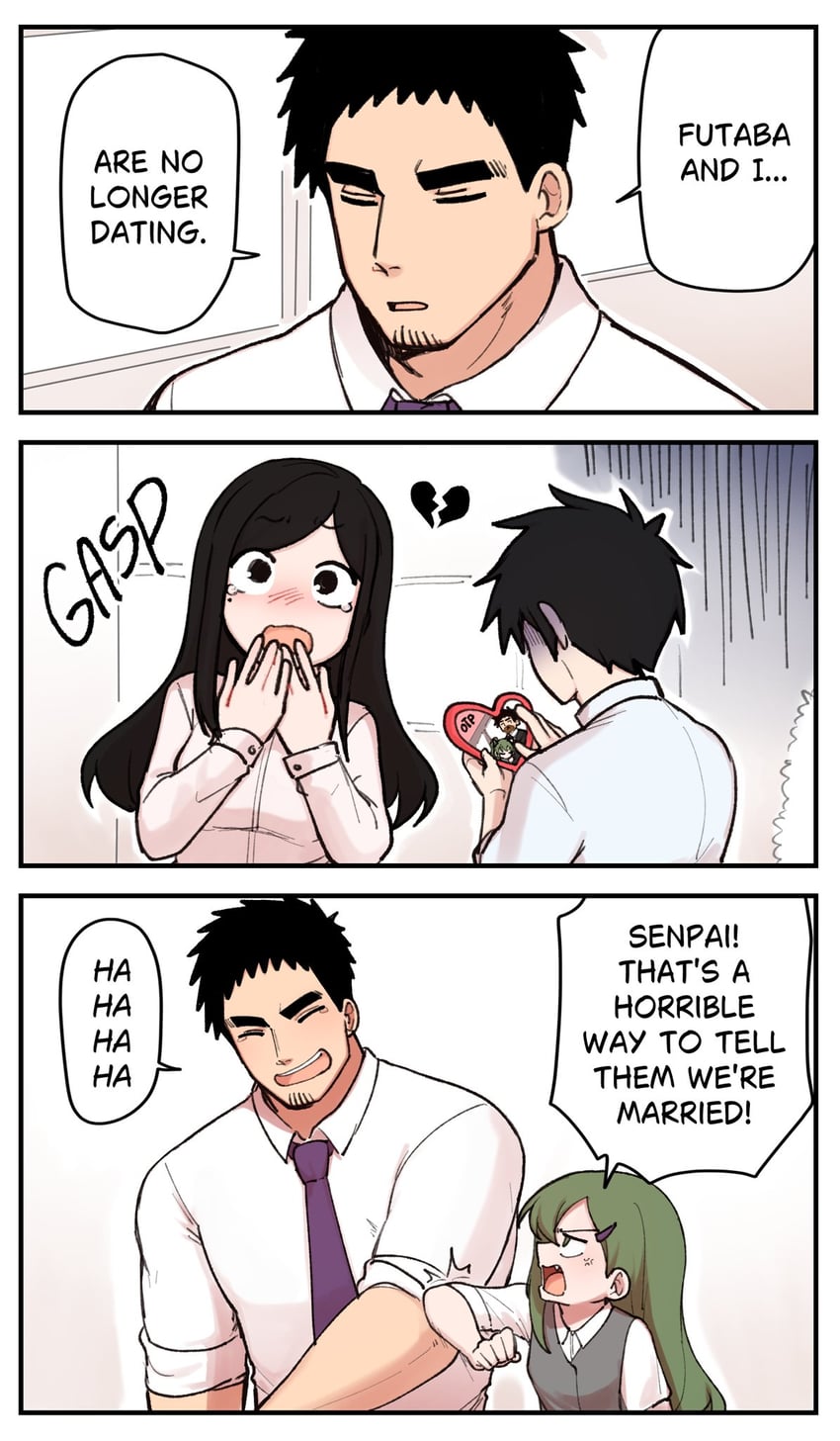 igarashi futaba, takeda harumi, sakurai touko, and kazama souta (senpai ga uzai kouhai no hanashi) drawn by panqlao
