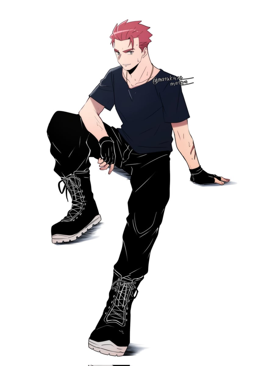 lance (pokemon and 1 more) drawn by matsukaze_mattya