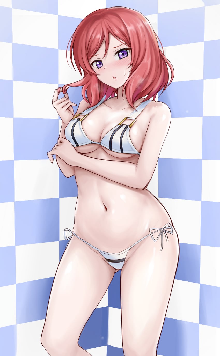 nishikino maki (love live! and 1 more) drawn by r-binon