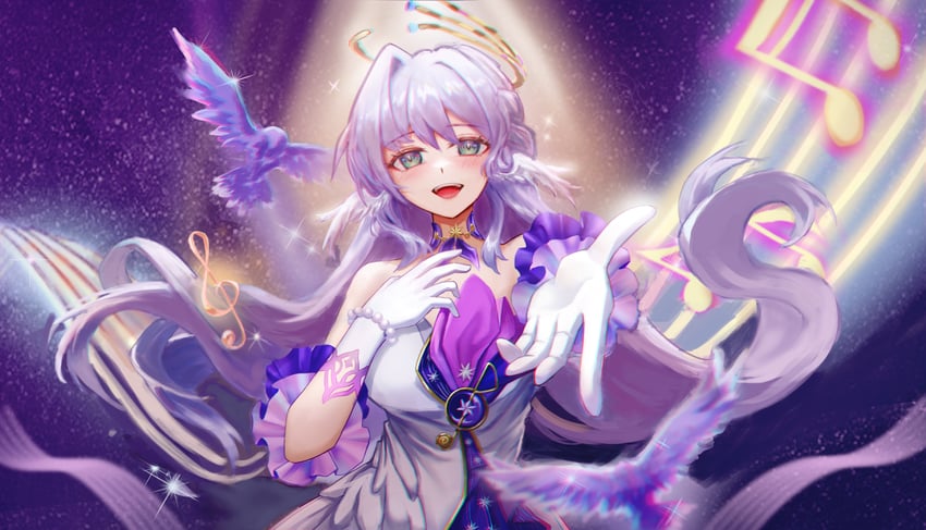 robin (honkai and 1 more) drawn by he7_(he7hihi)