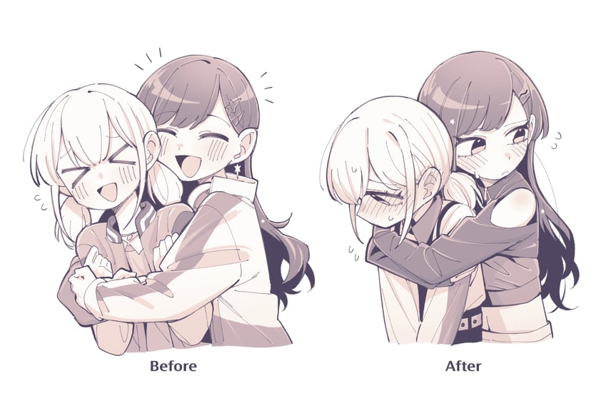 shiraishi an and azusawa kohane (project sekai) drawn by neonfloyd