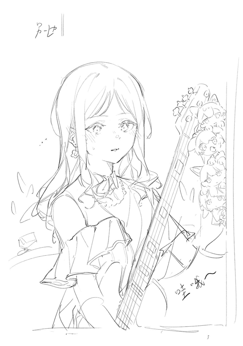 chihaya anon, nagasaki soyo, shiina taki, takamatsu tomori, and kaname raana (bang dream! and 1 more) drawn by dkl_(dinosaurkl2)