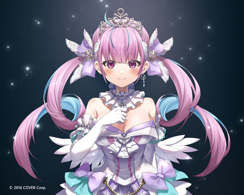 minato aqua (hololive) drawn by kito_koruta and koruta_(nekoimo)