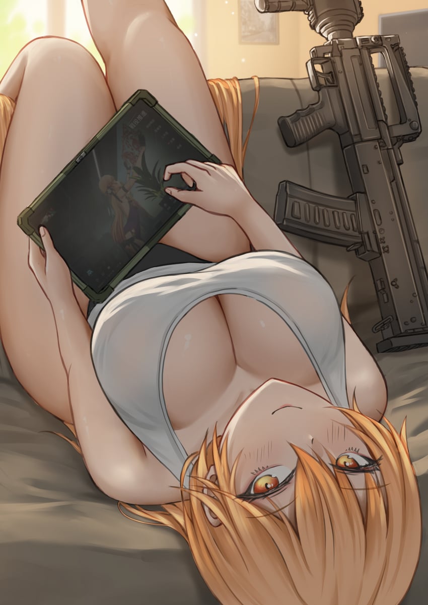 ots-14 and groza (girls' frontline and 1 more) drawn by panzerboy