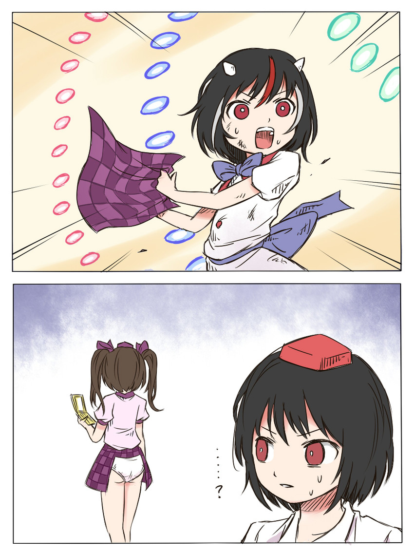 shameimaru aya, himekaidou hatate, and kijin seija (touhou and 1 more) drawn by techi_(techi35499)