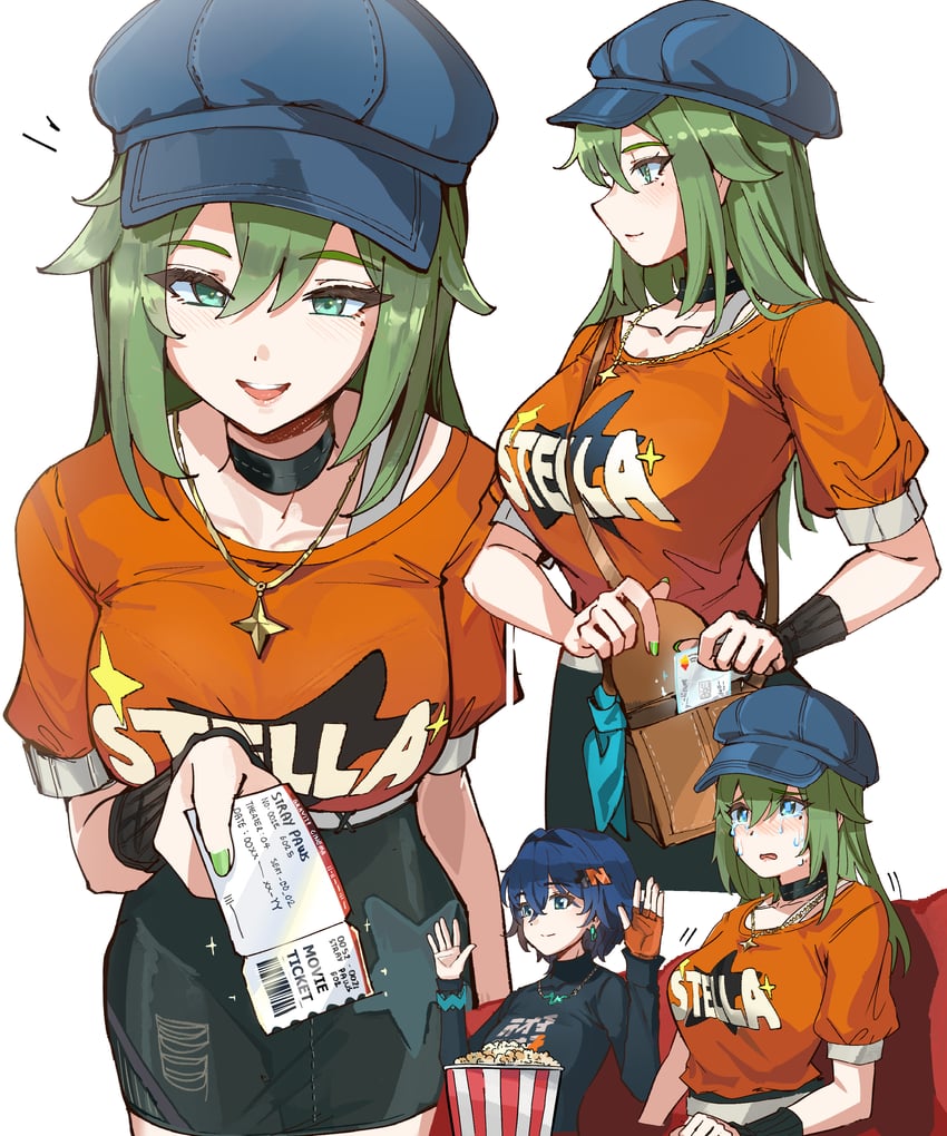 belle and venus (zenless zone zero) drawn by ormille