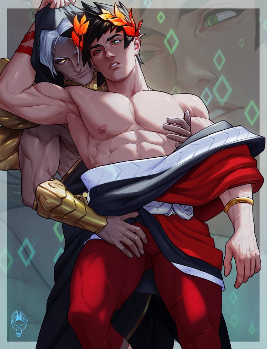 zagreus and thanatos (hades and 1 more) drawn by fox_bravo