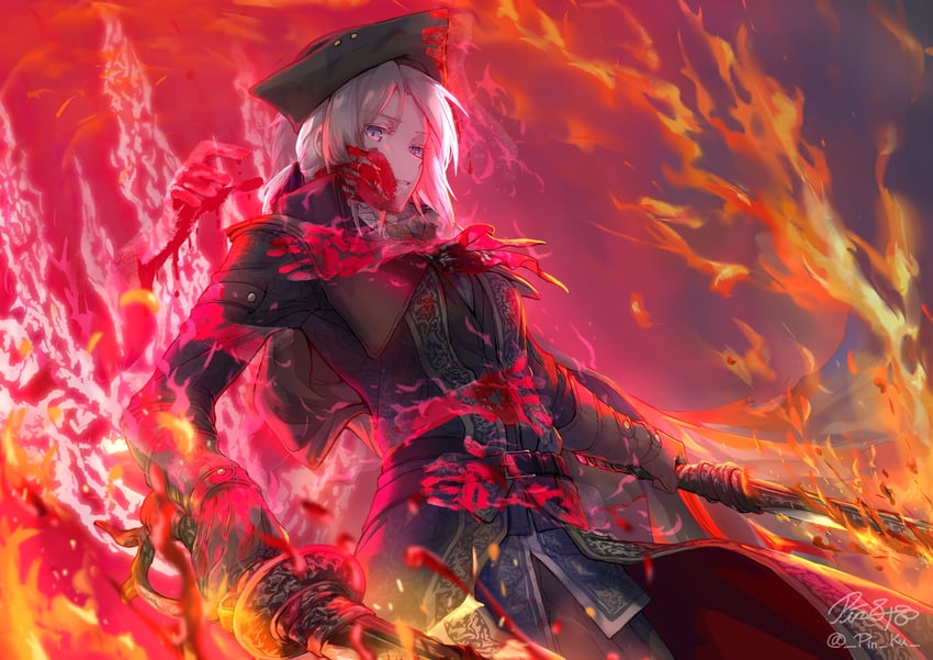 lady maria of the astral clocktower (elden ring and 2 more) drawn by pin.s