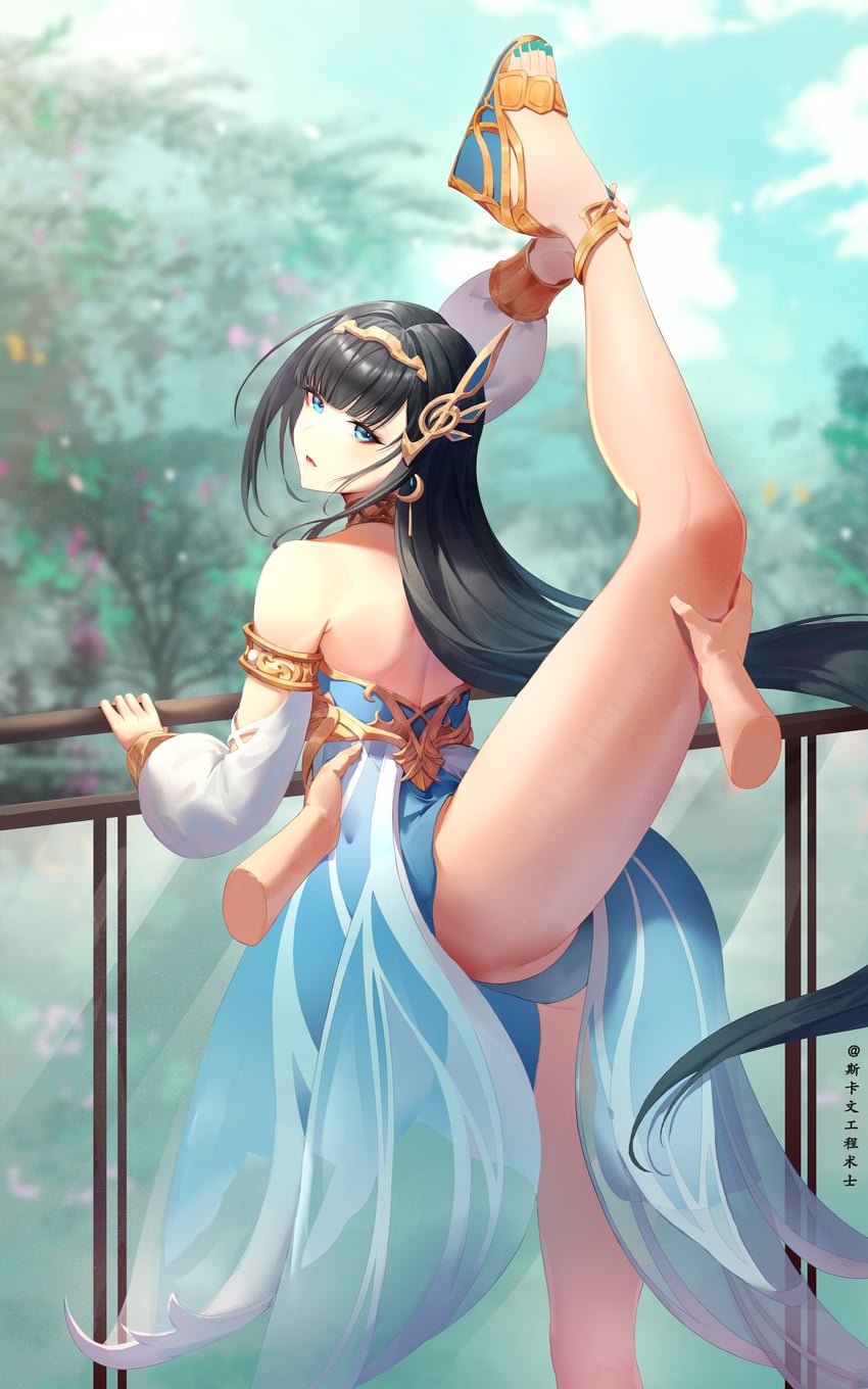 selena and selena: tempest (punishing: gray raven) drawn by skaven_gongcheng_shushi