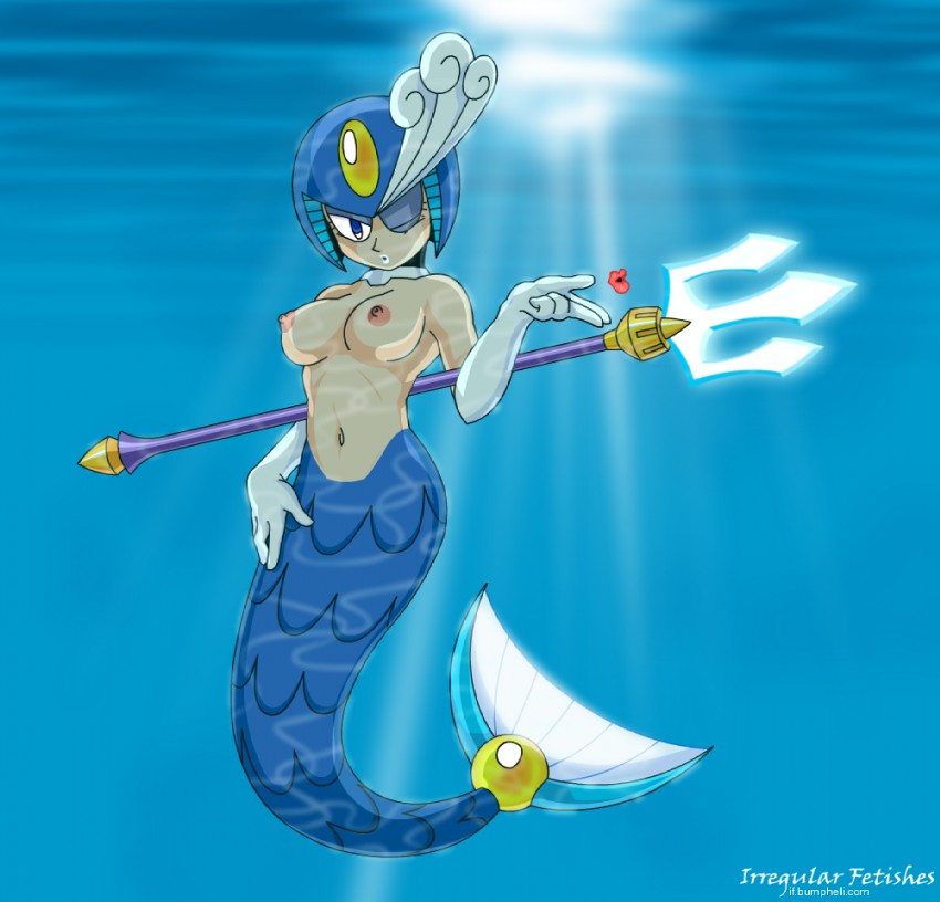 splash woman (mega man and 1 more) drawn by irregular_fetishes