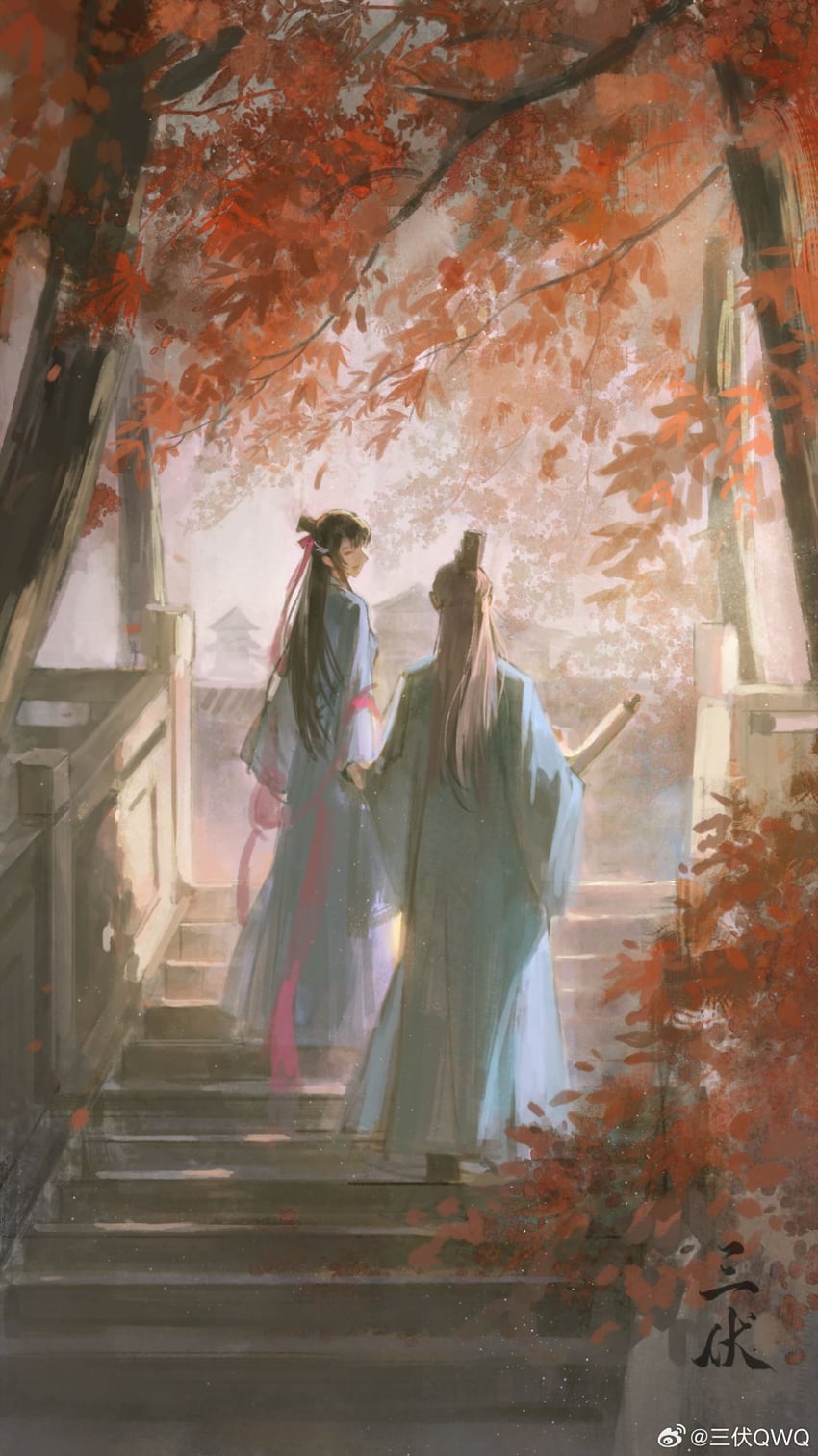 guanglingwang and yuan ji (code: kite) drawn by sanfu_qwq