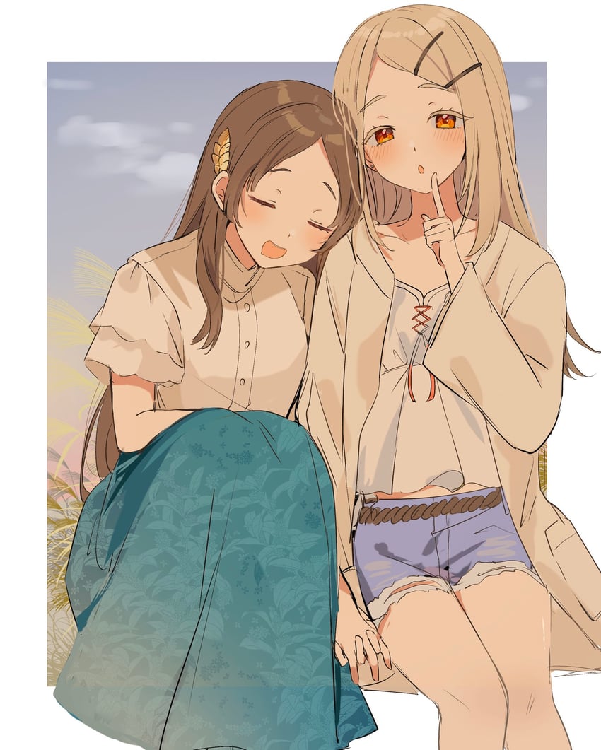 shinosawa hiro and kuramoto china (idolmaster and 1 more) drawn by fuyu_2320