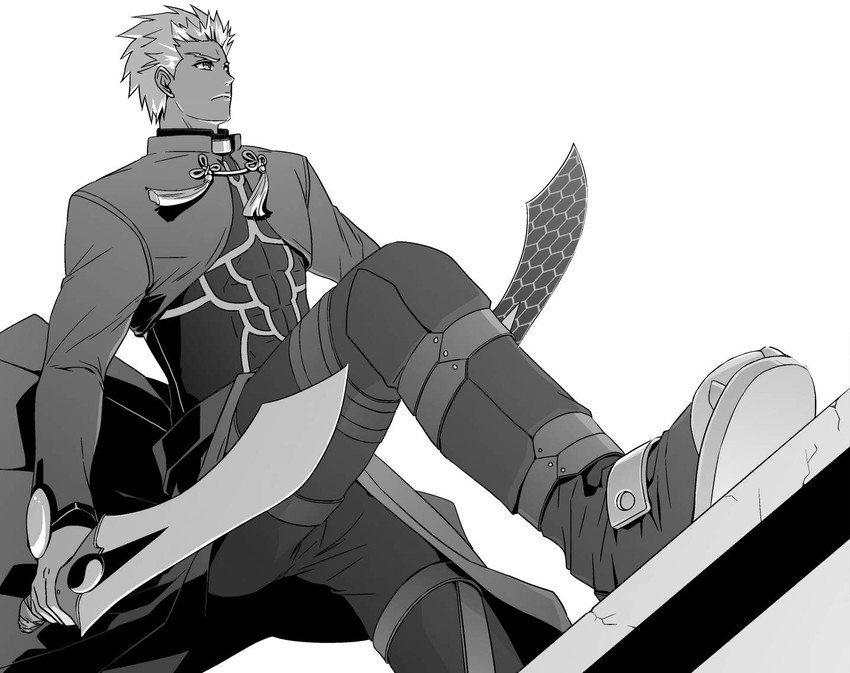 archer (fate and 1 more) drawn by kiby447