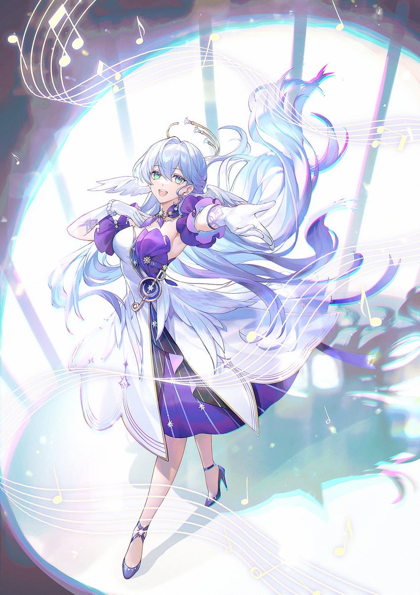 robin (honkai and 1 more) drawn by kangetsu_(fhalei)