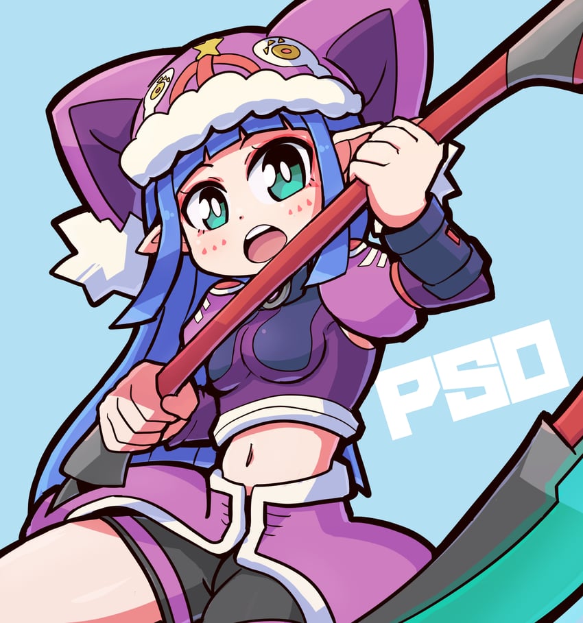 fonewearl and rupika (phantasy star and 1 more) drawn by seseringo