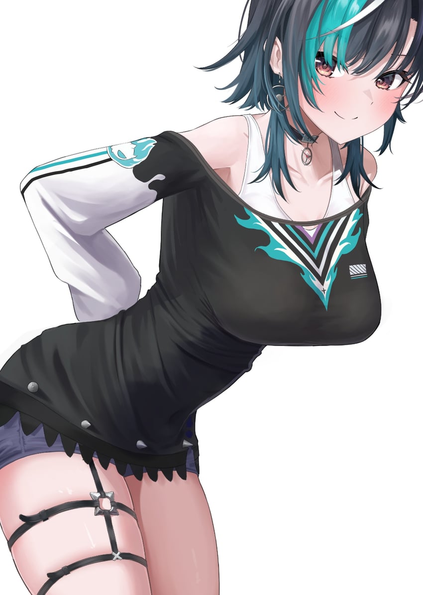 rindo chihaya (hololive and 1 more) drawn by kakinotane_e