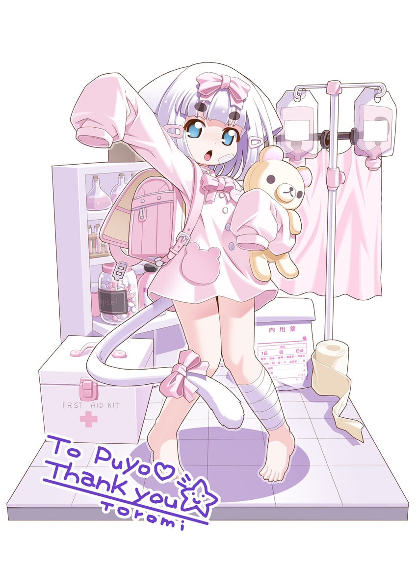 korilakkuma (original and 1 more) drawn by toromi_(toromix2)