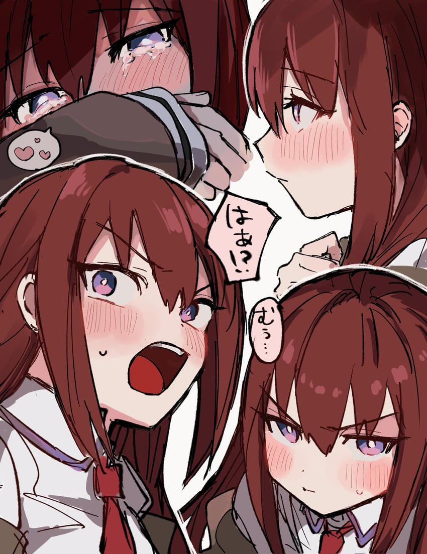 makise kurisu (science adventure and 1 more) drawn by suehiroch0