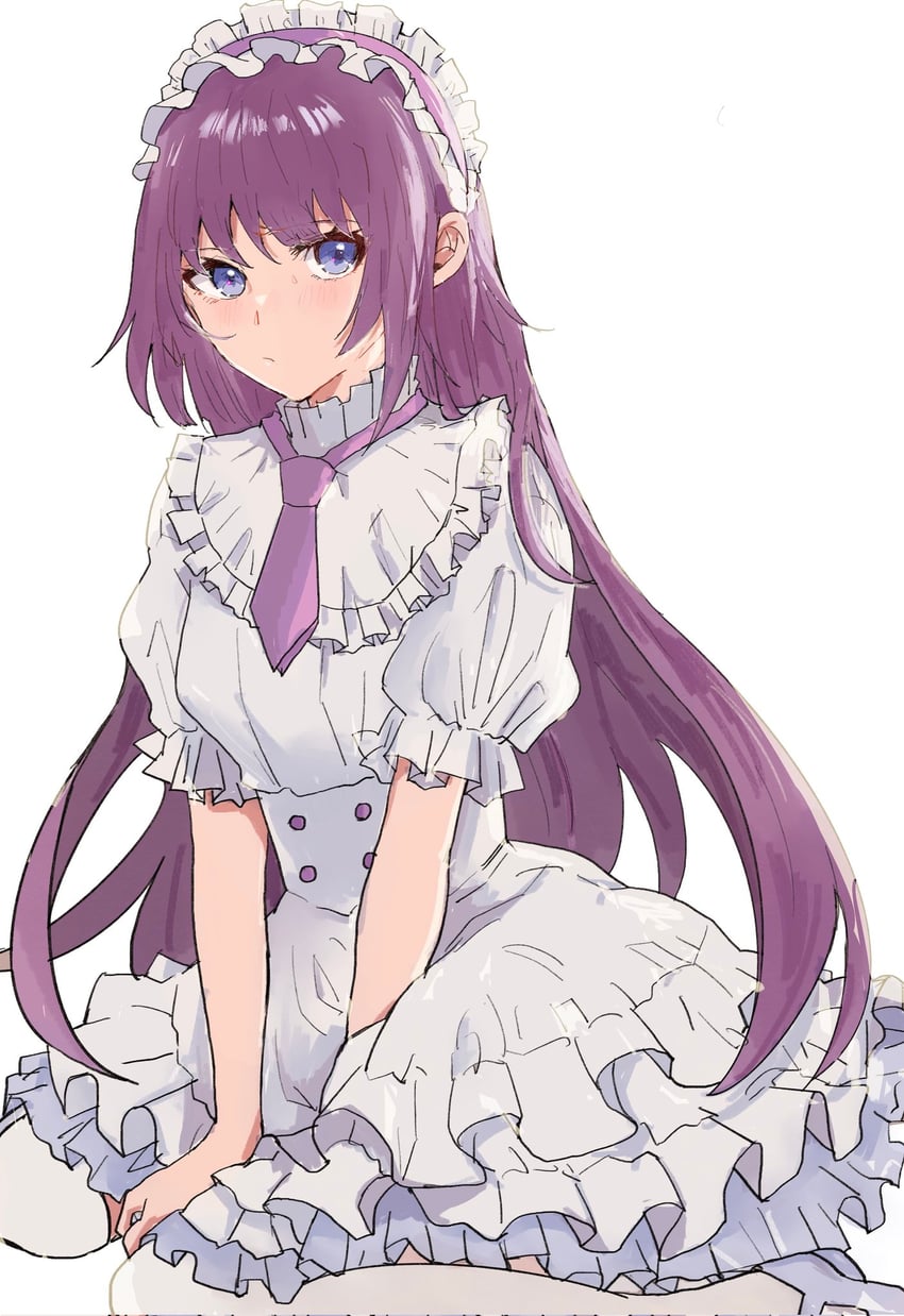 senjougahara hitagi (monogatari) drawn by valhalla0707