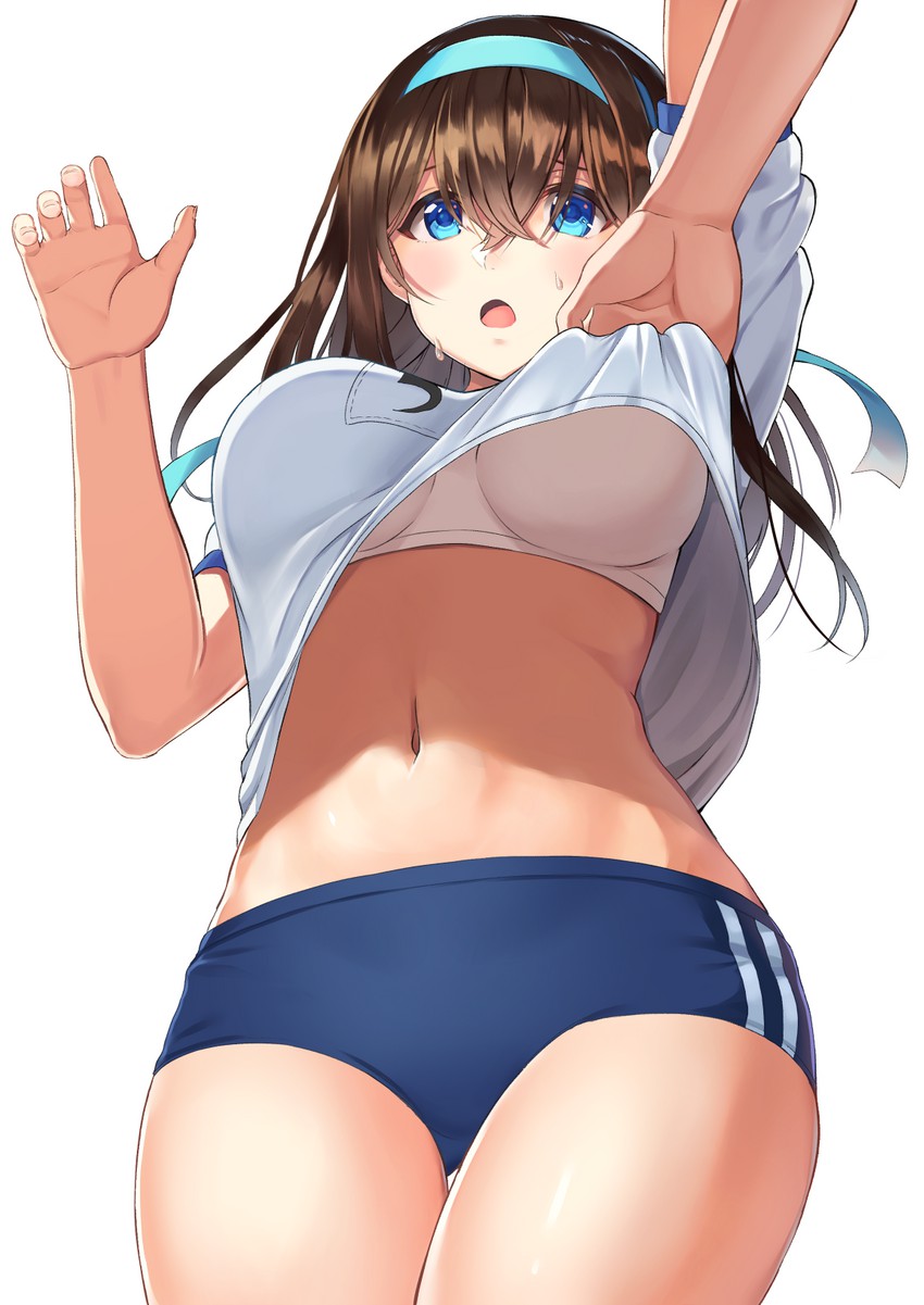 sagisawa fumika (idolmaster and 1 more) drawn by rangen