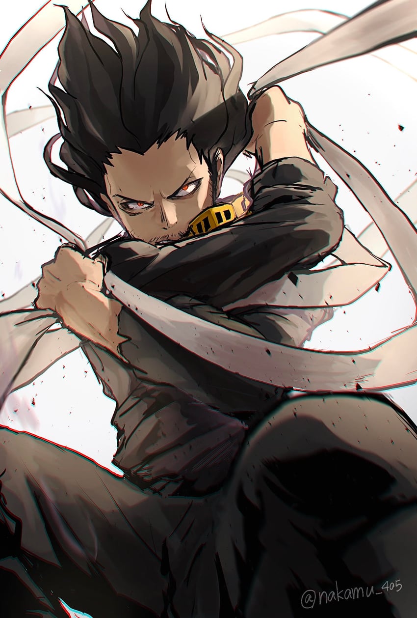 aizawa shota (boku no hero academia) drawn by nakamu_405