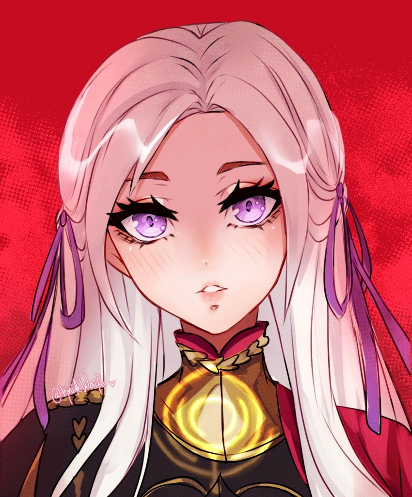 edelgard von hresvelg (fire emblem and 1 more) drawn by knifewaifu
