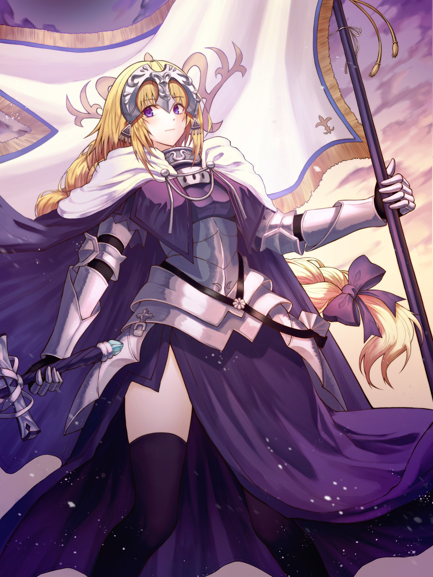 jeanne d'arc (fate and 1 more) drawn by kimsw0522