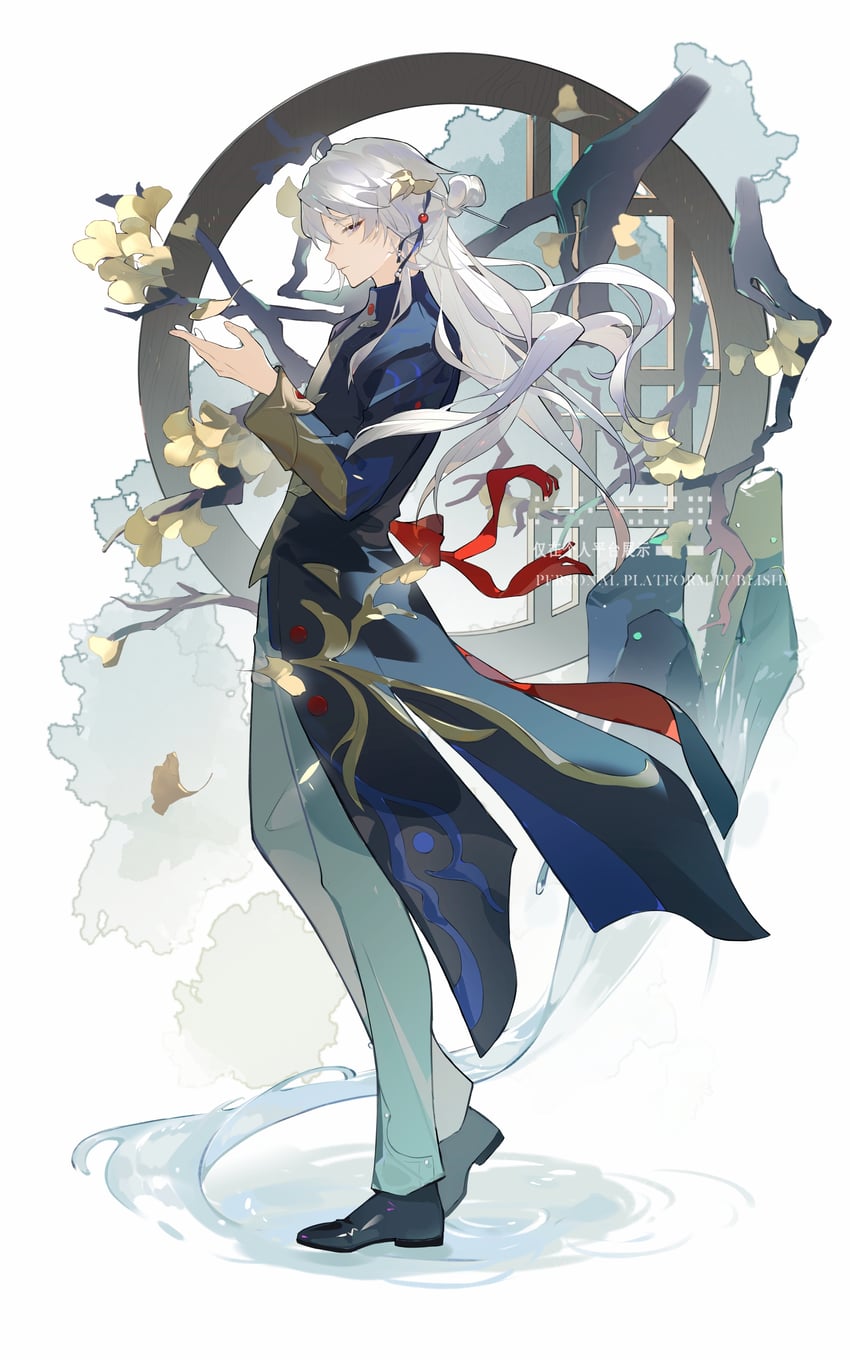blade and yingxing (honkai and 1 more) drawn by yecangshu