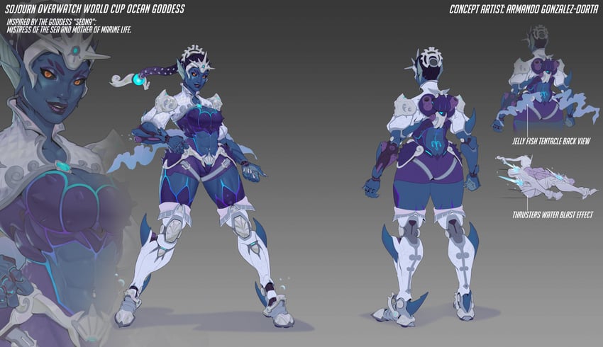 sojourn and sedna (overwatch and 2 more)