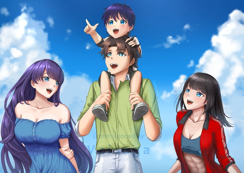 fujimaru ritsuka and martha (fate and 1 more) drawn by tepanyakin