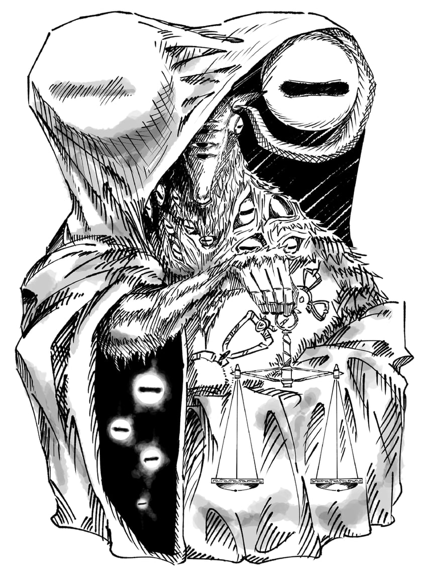 libra (elden ring and 1 more) drawn by yukinaga_(eruserion)