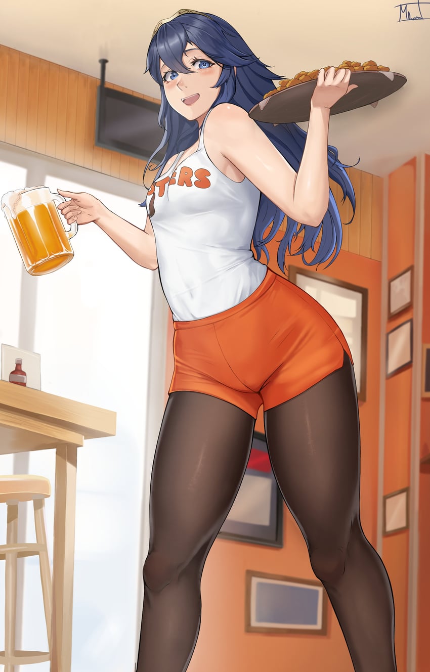 lucina (fire emblem and 2 more) drawn by magdalenus27