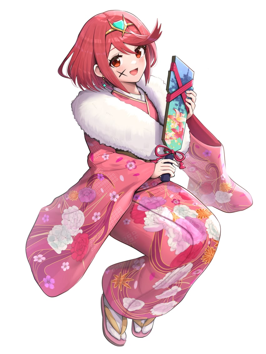 pyra (xenoblade chronicles and 1 more) drawn by gonzarez