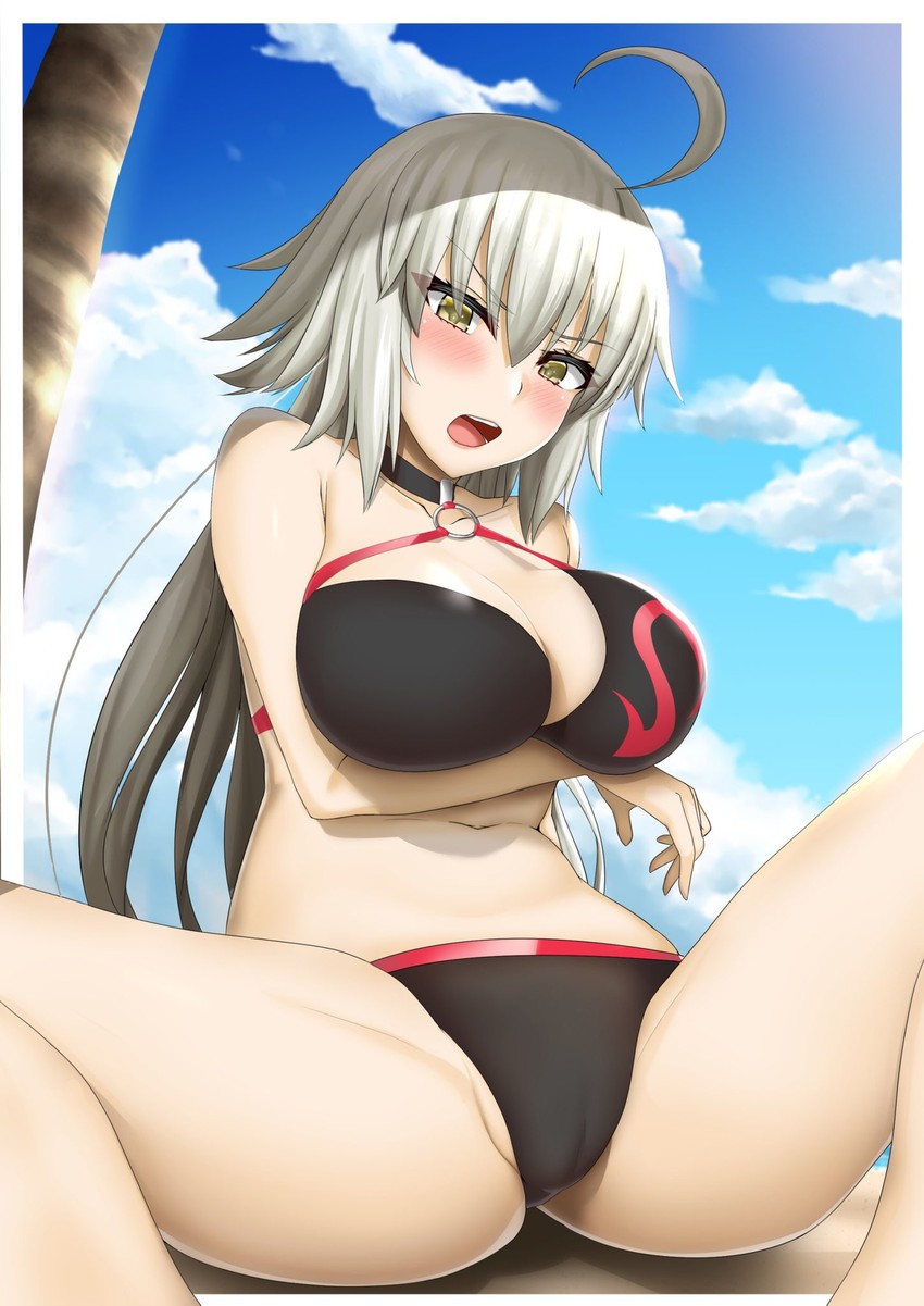 jeanne d'arc alter (fate and 1 more) drawn by abukobato