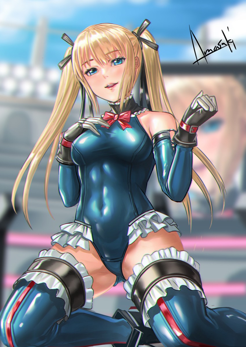 marie rose (dead or alive and 1 more) drawn by amasaki_yusuke
