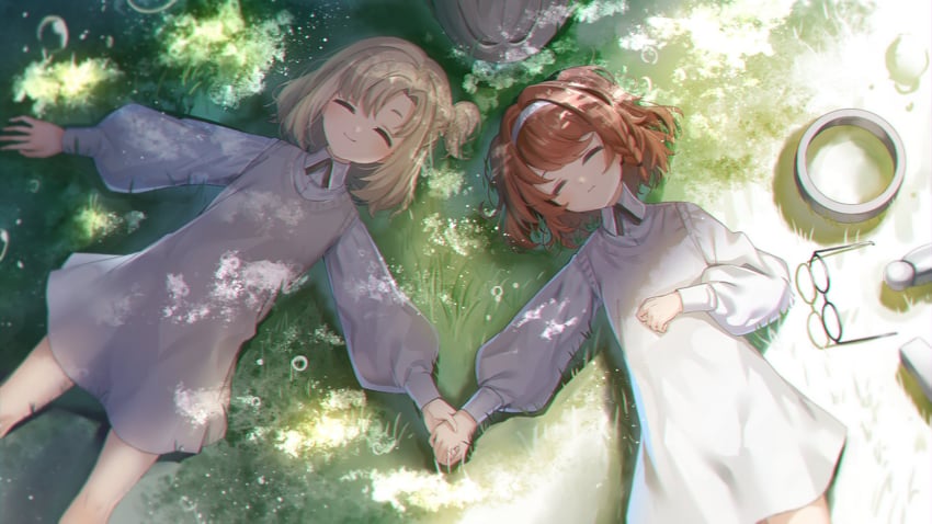 vertin, sonetto, and matilda bouanich (reverse:1999) drawn by kuramoto_beta-carotene