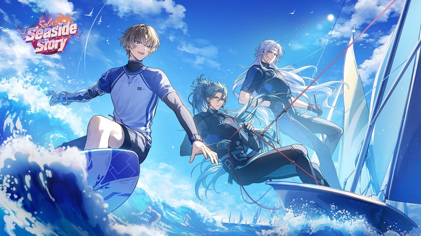 jiyan, xiangli yao, and calcharo (wuthering waves) drawn by aoiro_oto